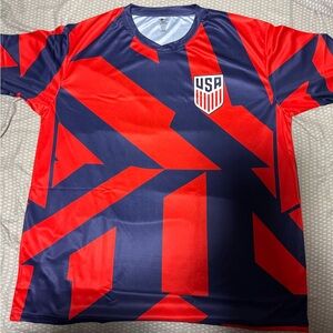 USA Soccer Red & Navy Jersey